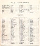 Table of Contents, Pottawattamie County 1885